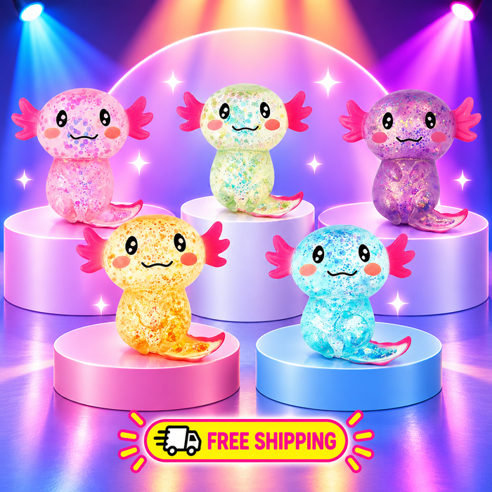 Axolotl Slow-Rising Squishy Toy