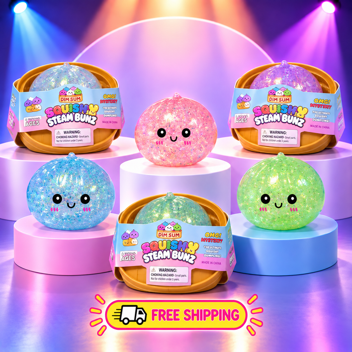 Glitter Dumpling Squishy Mystery Box