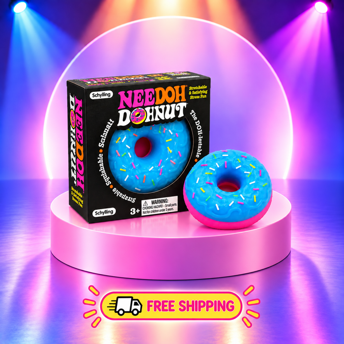 NeeDoh Donut Inspired Squishy Fidget Toy