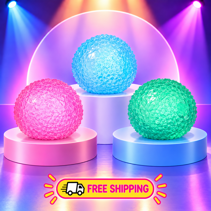 Transparent Ice Ball Maltose Squishy