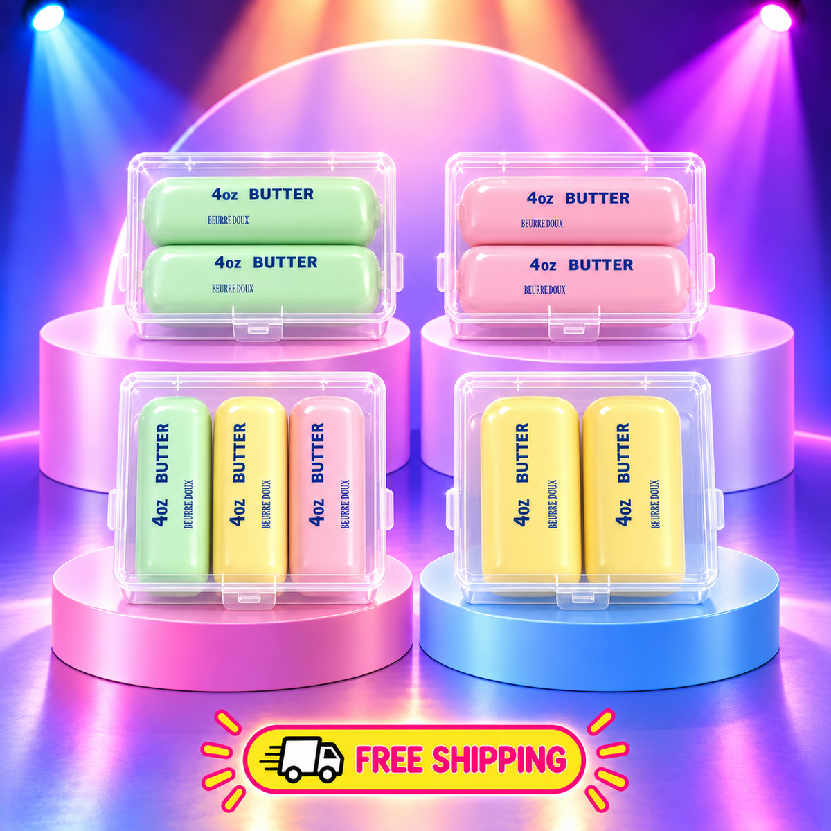 Butter Stick Wax-Cracking Squeeze Toy