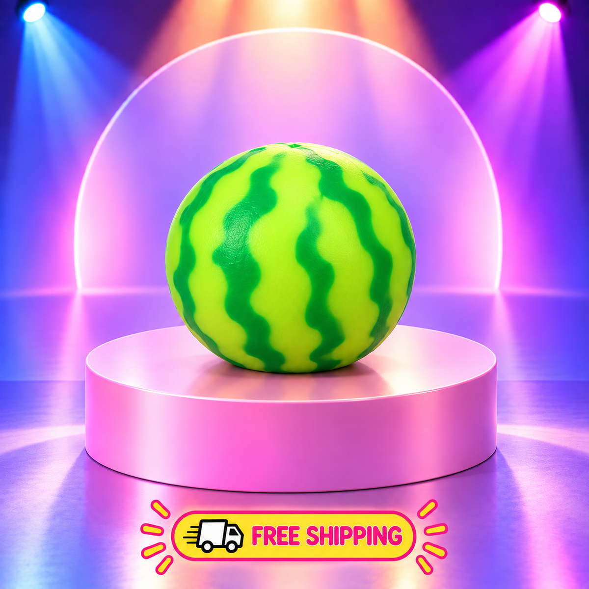 Crunchy Watermelon Squishy Stress Ball