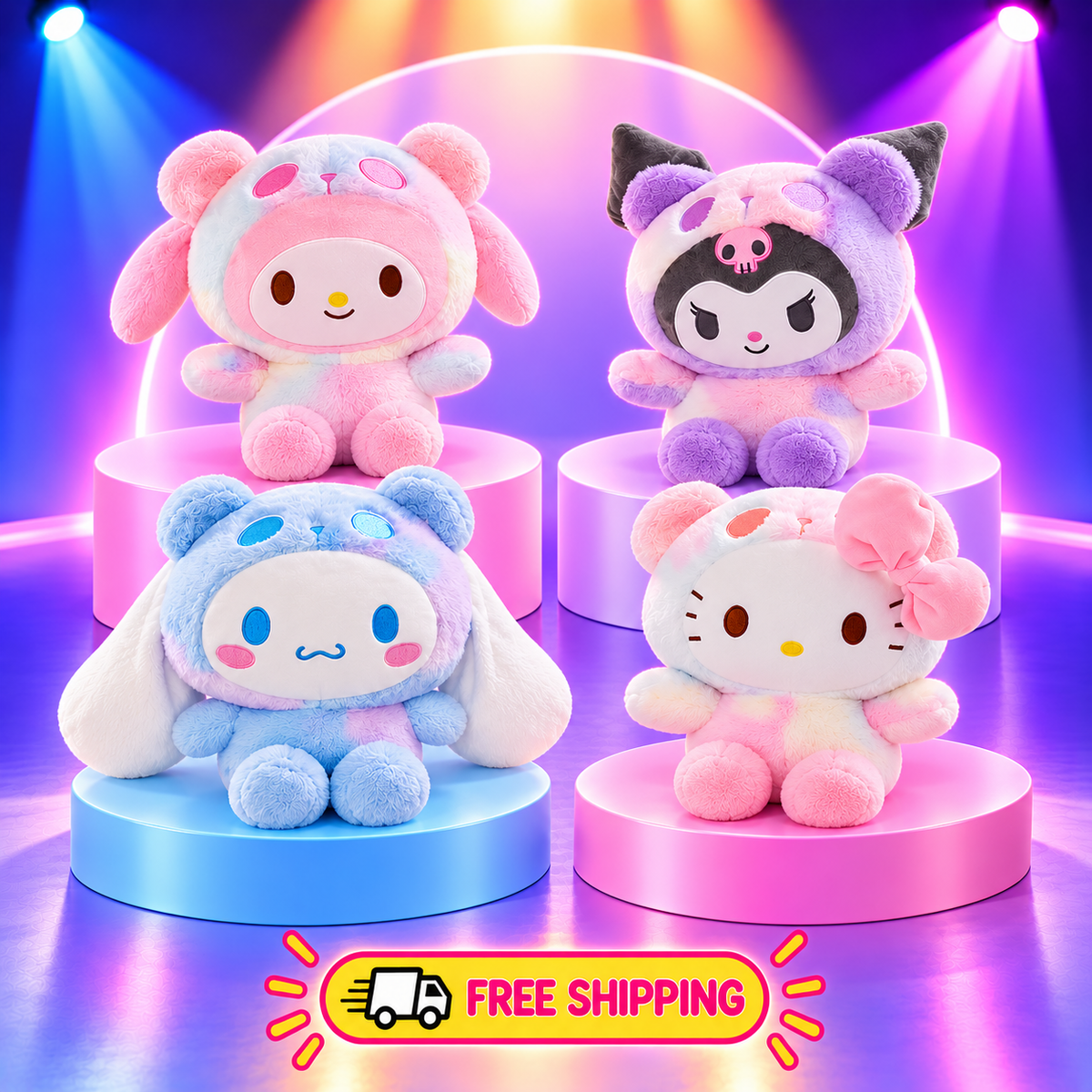 Sanrio Character Plush Toy, 22–25 cm