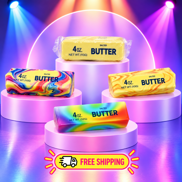 Colorful Butter Slow-Rise Squishy