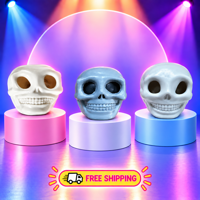 Halloween Skull Squeeze Toy