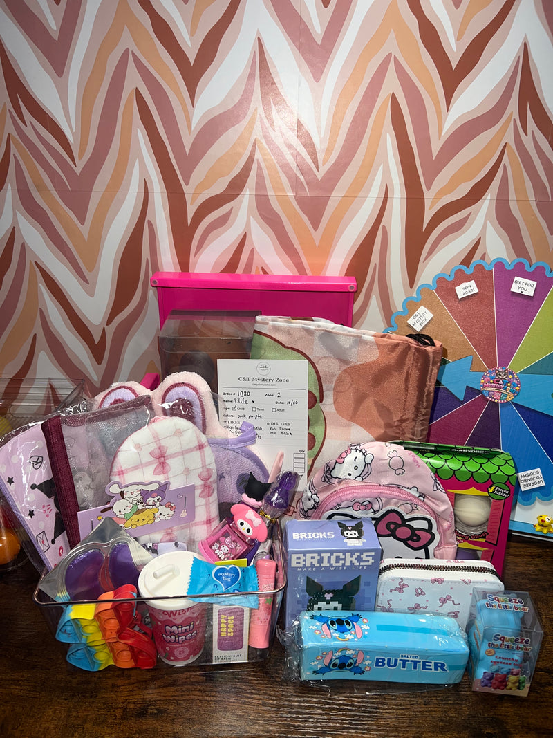 Personalized Mystery Boxes & Surprise Gifts | C&T Mystery Zone