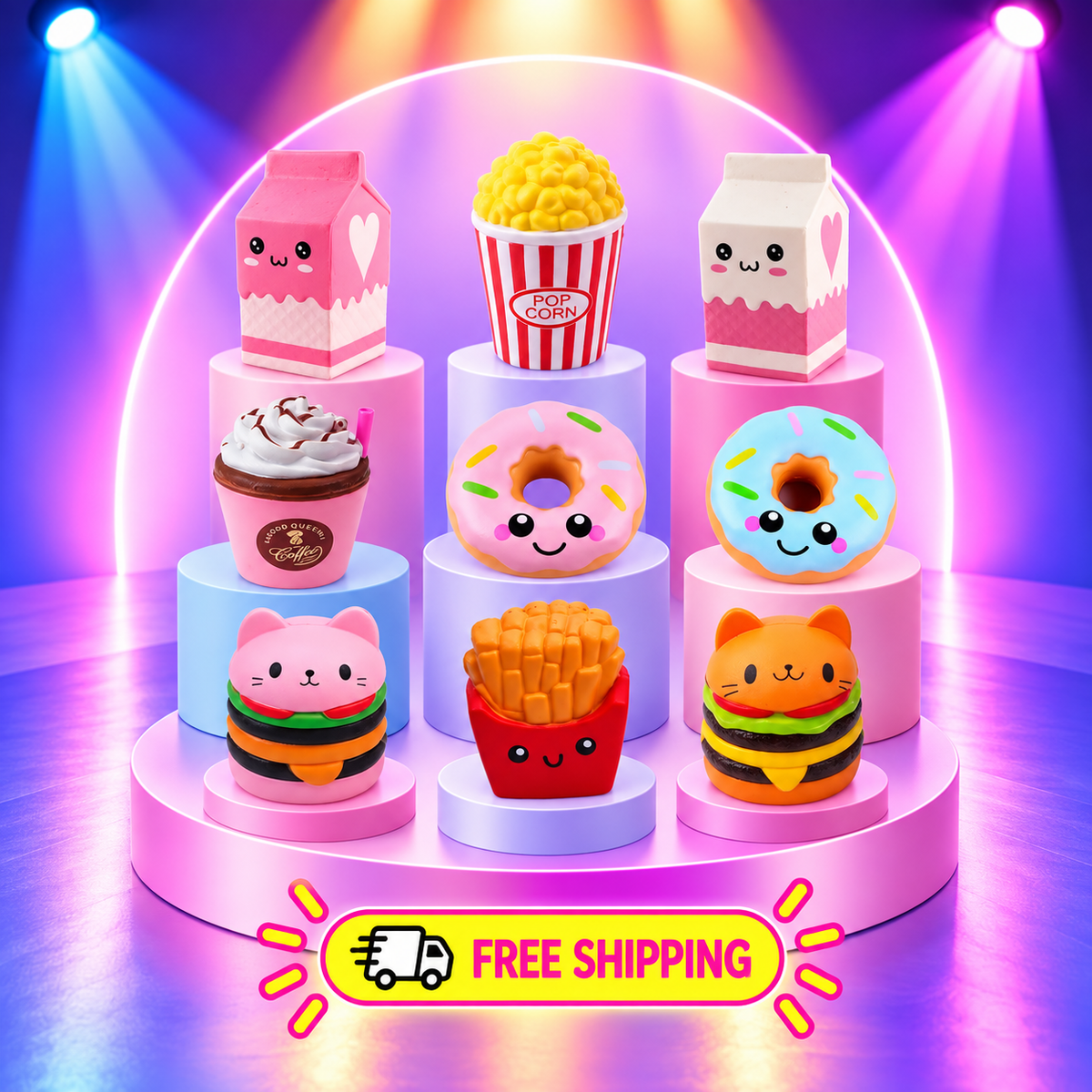 Jumbo Food Slow-Rise Squishy