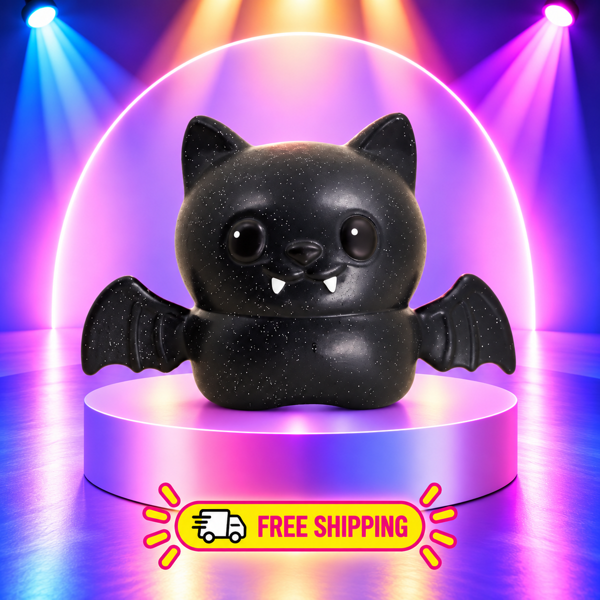 Musical Halloween Bat Maltose Squishy Gift Set