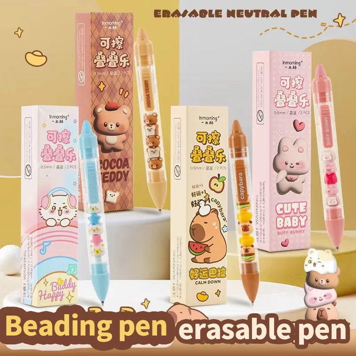 Capybara Erasable Gel Pens and Refills