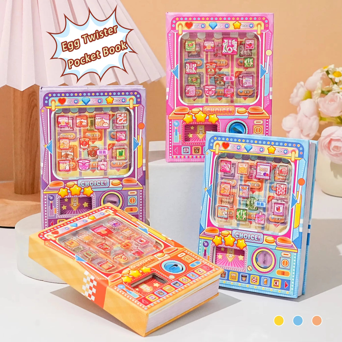 A Notebook with 80 Colorful Pages, a Stylish and Portable Pocket-Sized Notebook with a Theme of Delicious Snacks