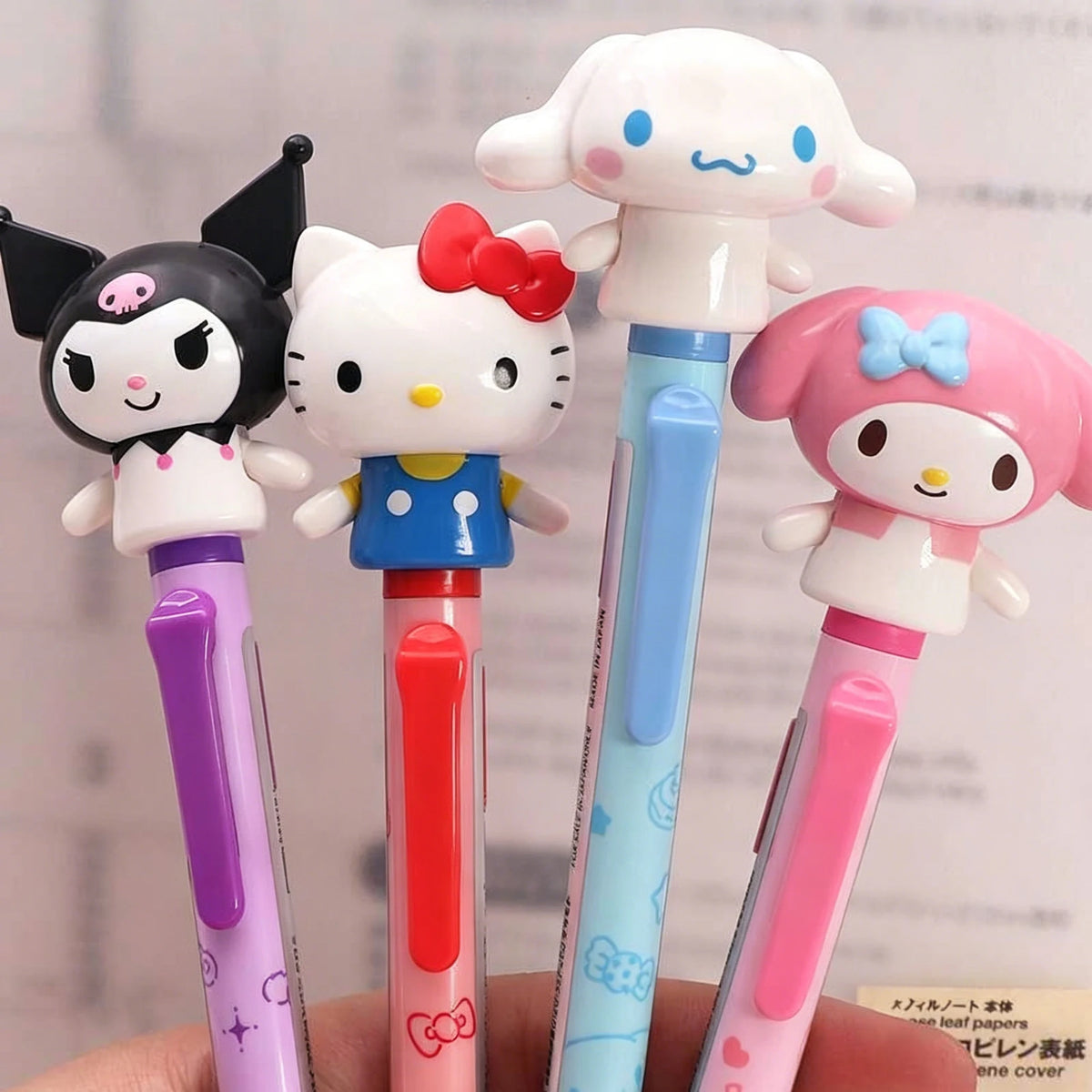 Sanrio Cartoon Peripheral Ballpoint Pen, Cute and Creative Cartoon Design, Suitable for Back to School Season Essential